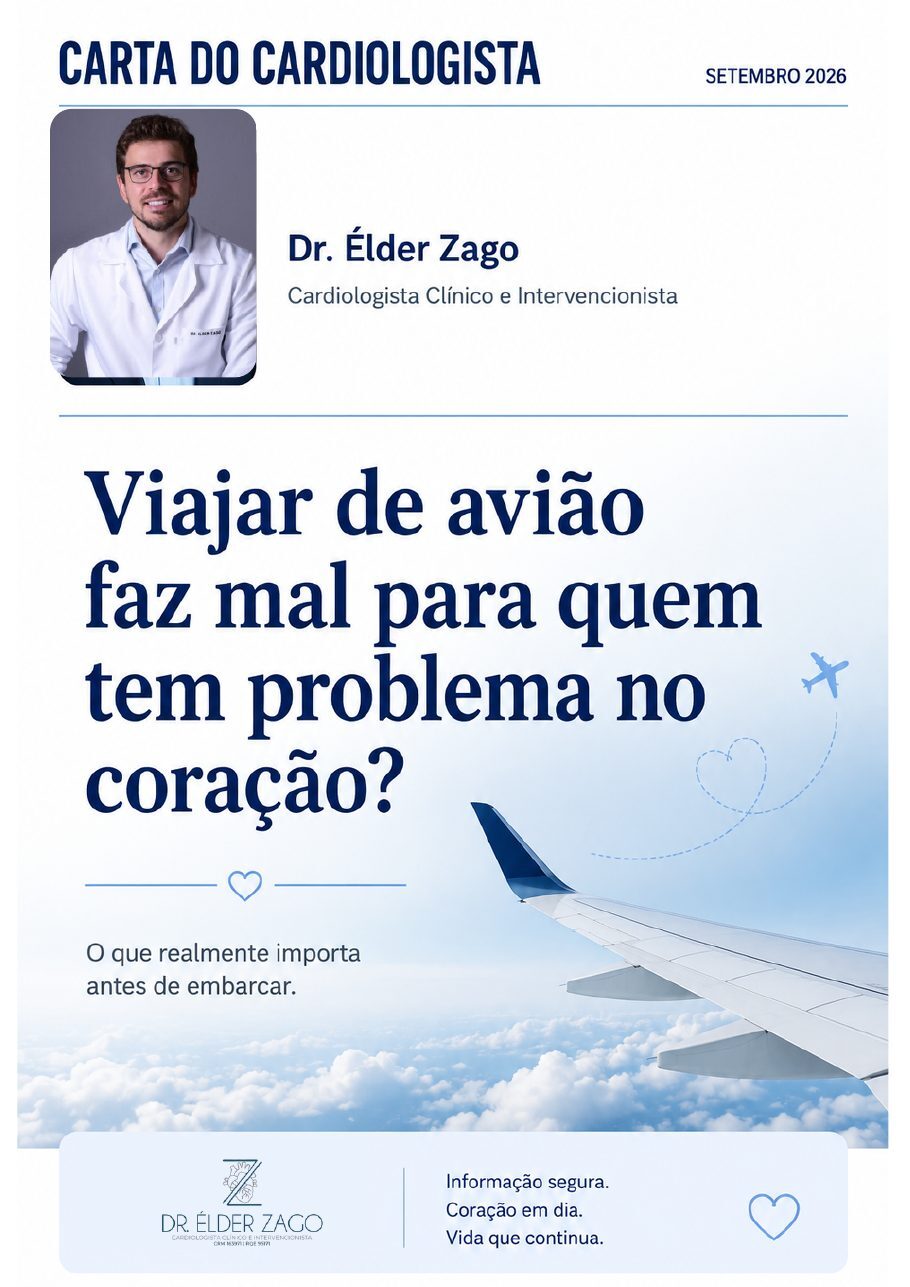 Viagem de avião e problemas cardíacos — página 1