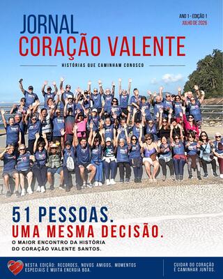 51 PESSOAS. UMA MESMA DECISÃO. O MAIOR ENCONTRO DA HISTÓRIA DO CORAÇÃO VALENTE SANTOS.