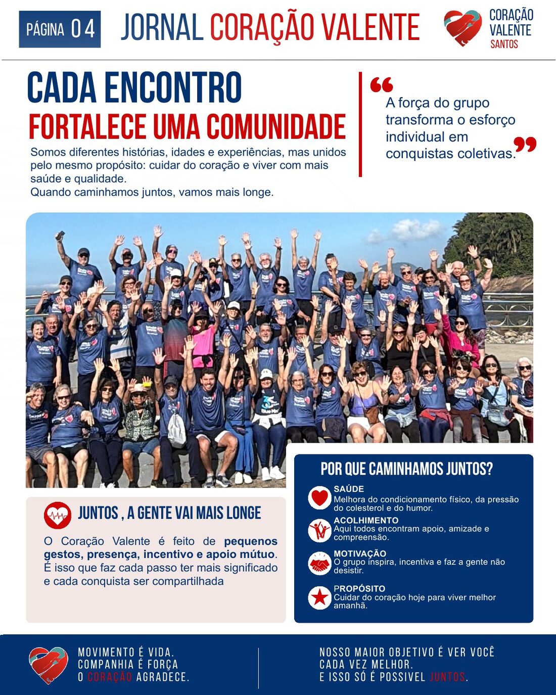 51 PESSOAS. UMA MESMA DECISÃO. O MAIOR ENCONTRO DA HISTÓRIA DO CORAÇÃO VALENTE SANTOS. — page 4