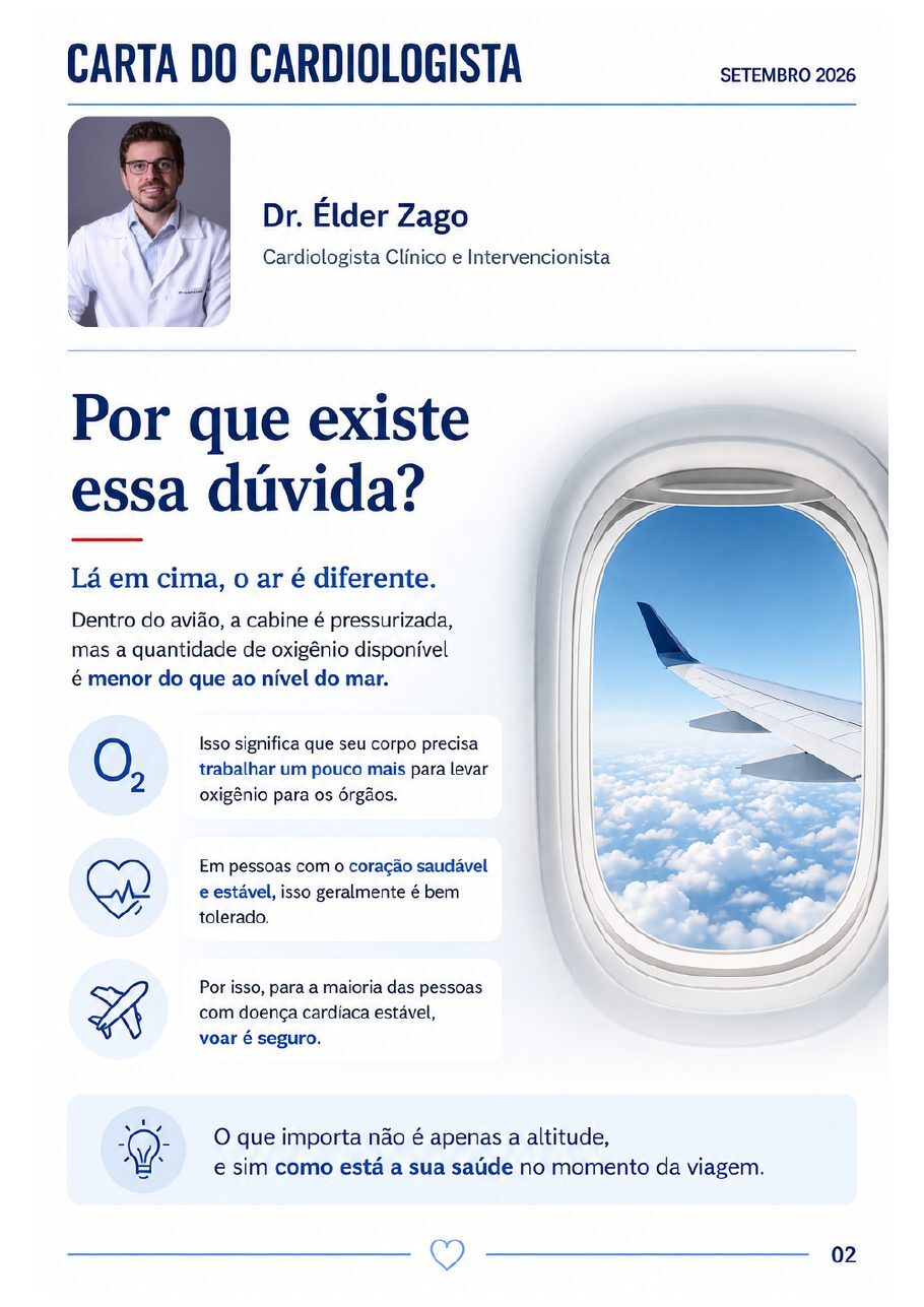 Viagem de avião e problemas cardíacos — página 2