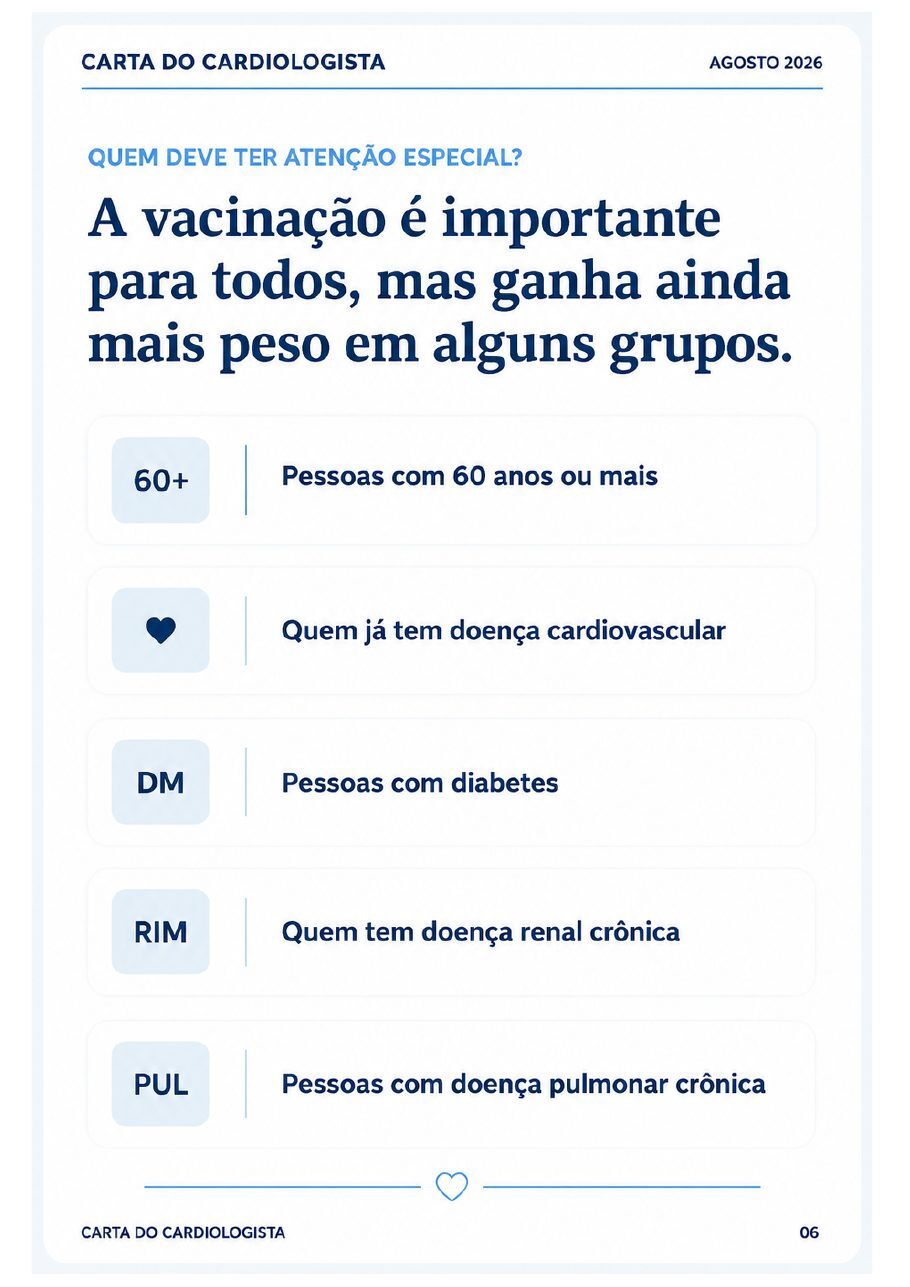 Vacinação e proteção do coração — página 6